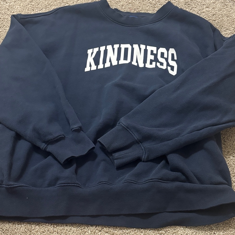 Women’s Navy Blue 'Kindness' Sweatshirt